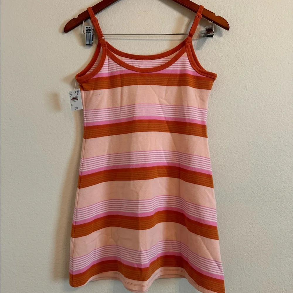 American Eagle Women's Cotton Blend A-Line Mini Dress